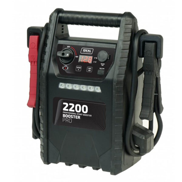 Przenośny akumulator do wspomagania rozruchu IDEAL BOOSTER 2200 PRO Sklep NP Narzędzia Premium - spawarki elektronarzędzia BHP